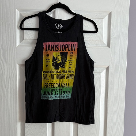 Chaser Tops - Chaser Black Graphic Tank Top